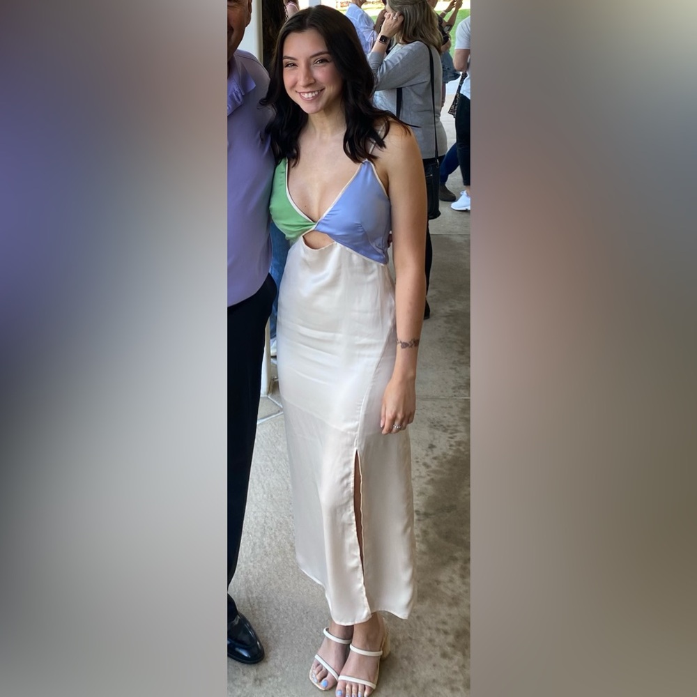 Satin Dress